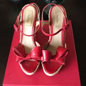 Valentino Wedges size 8